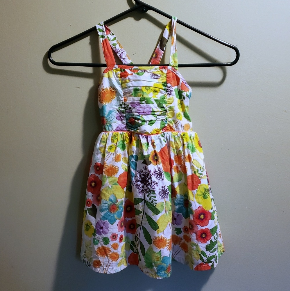 Cherokee Floral Dress Girls XS 4/5